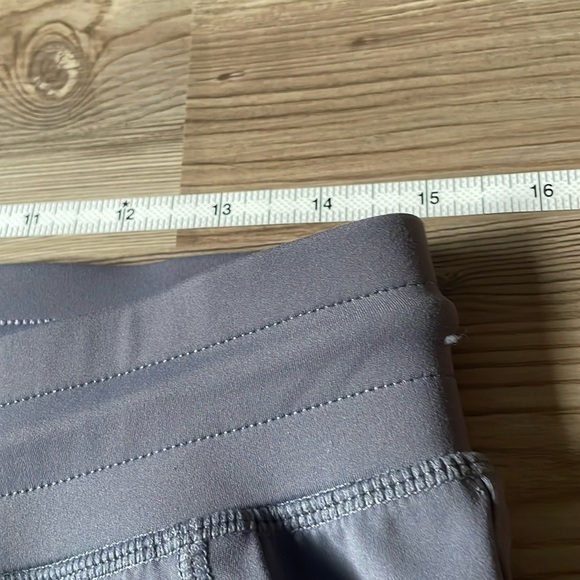 Zyia Active Peak Zipper Jogger Size S Gray Ankle-Zip Activewear Pant Athleisure - Picture 9 of 14